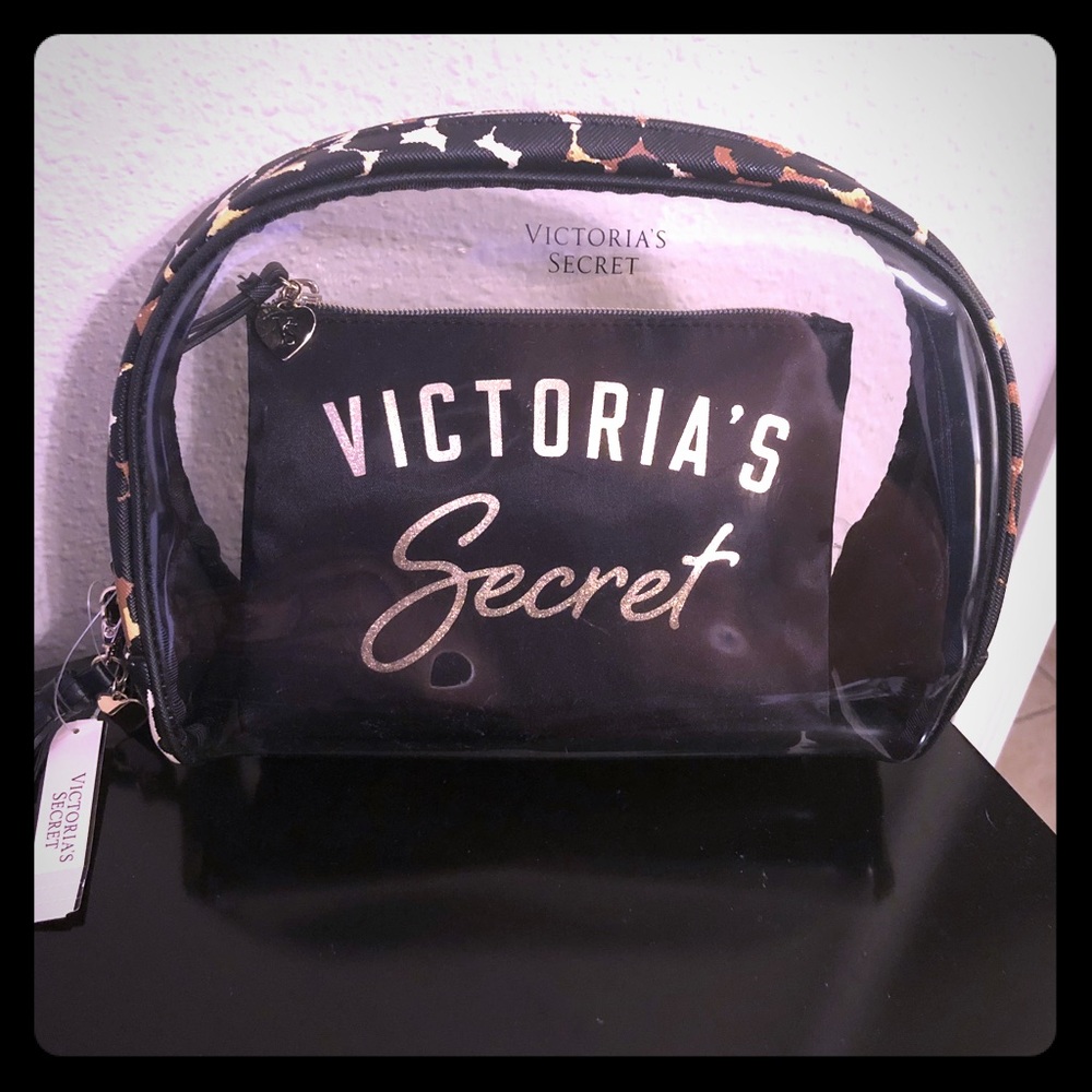 NWT Victoria’s Secret Two-in-One Cosmetics Bags